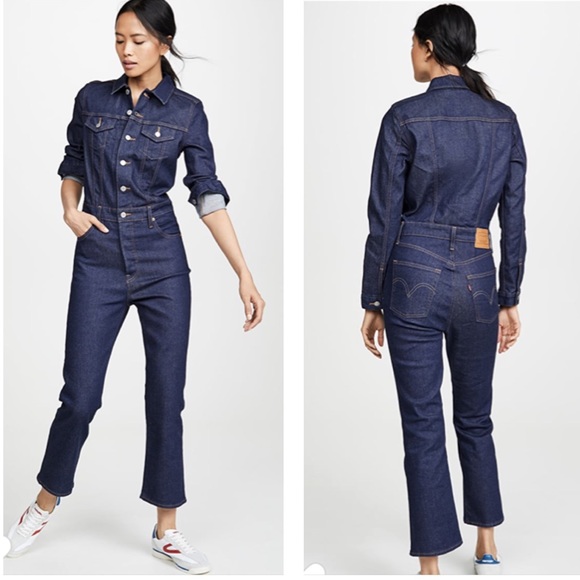 Levi's Pants - NWT Levi’s denim trucker kick boot jumpsuit